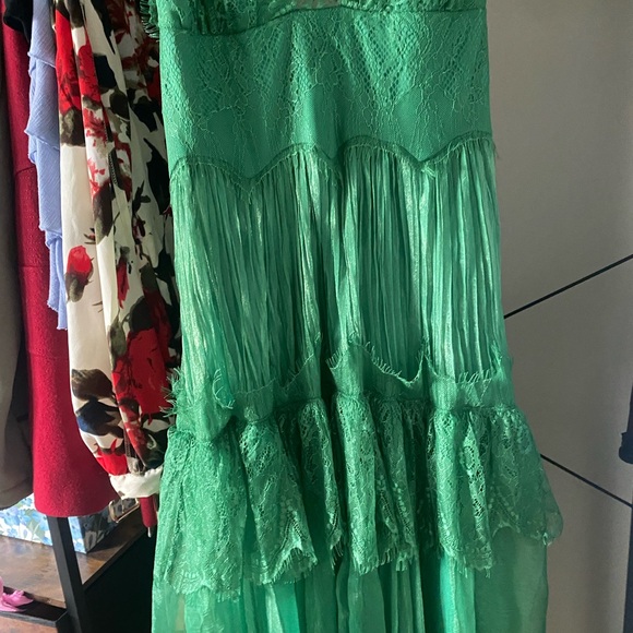 Vici Collection Lace Chiffon Enchanted Evening Dress - Picture 9 of 10